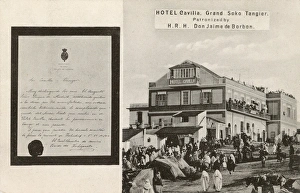 Hotel Cavilla, Grand Square, Tangier, Morocco Hotel Cavilla, Grand Square, Tangier, Morocco