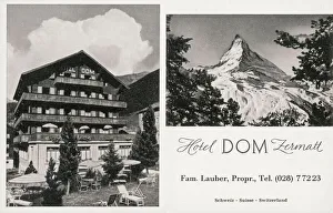 Hotel Dom, Zermatt, Valais Canton, Switzerland Hotel Dom, Zermatt, Valais Canton, Switzerland