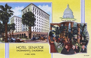 Hotel Senator, Sacramento, California, USA Hotel Senator, Sacramento, California, USA