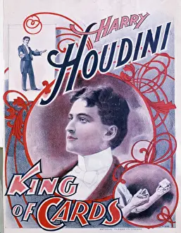Houdini Print - King of Cards
