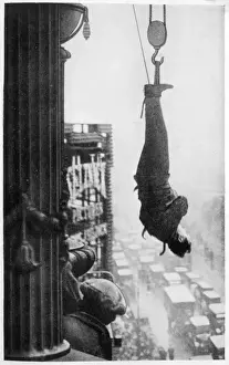 Houdini & Skyscraper Suspended Print