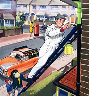 House Painter People You See: The House Painter Print