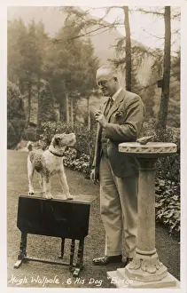 Vintage Postcard Image Prints: Hugh Walpole / Postcard