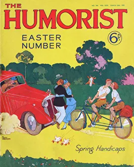 The Humorist - Easter Number front cover, Heath Robinson The Humorist - Easter Number front cover, Heath Robinson