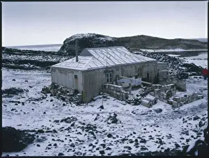 Antarctic History Prints: Hut / Shackleton / Antarctic