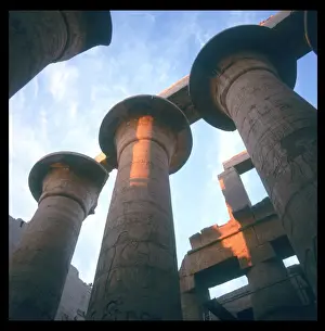 Karnak Temple Luxor Prints: Hypostyle Hall