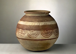 Iberian vase of pottery used as funerary urn. 3rd century Iberian vase of pottery used as funerary urn. 3rd century