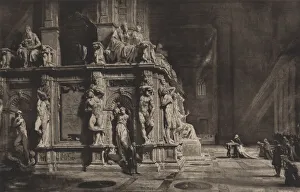 Ideal reconstruction of tomb of Pope Julius II Ideal reconstruction of tomb of Pope Julius II
