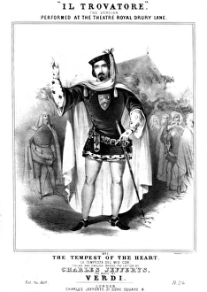Il Trovatore - Music Sheet Cover Il Trovatore - Music Sheet Cover