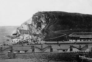 Ilfracombe Print: Capstone Hill Scene