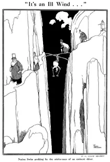 An Ill Wind: A Skier Used as a Bridge