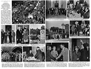 Illustrated London News spread - Yuri Gagarin visit to UK Illustrated London News spread - Yuri Gagarin visit to UK