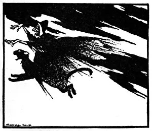 Edwardian Era Literature Prints: Illustration, The Blue Light