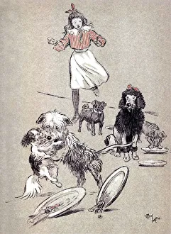 Illustration by Cecil Aldin, The Snob Illustration by Cecil Aldin, The Snob