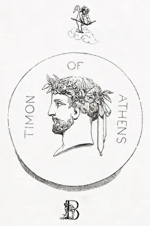 Illustration, Timon of Athens, by William Shakespeare Illustration, Timon of Athens, by William Shakespeare