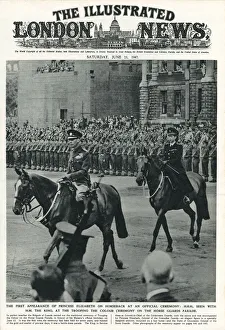 ILN cover, Trooping the Colour 1947 ILN cover, Trooping the Colour 1947