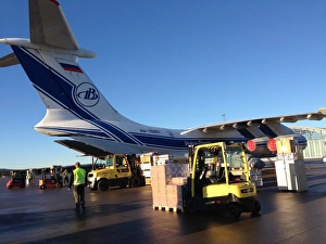 Ilyushin IL-76TD 90VD of Volga Dnepr flies Norwegian Re Ilyushin IL-76TD 90VD of Volga Dnepr flies Norwegian Re