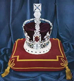 The Imperial State Crown Print, 1953