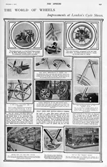Improvements at London's cycle shows, 1900 Improvements at London's cycle shows, 1900