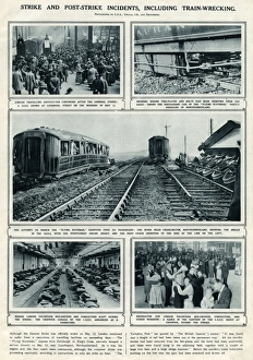 Incidents including train-wrecking: General Strike 1926 Incidents including train-wrecking: General Strike 1926