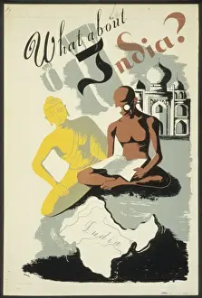 "What About India?" Print, 1940s