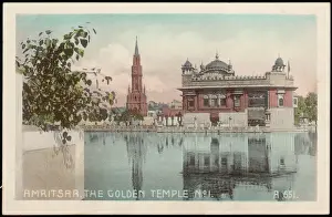 Golden Temple Prints: Print of India's Golden Temple in Amritsar