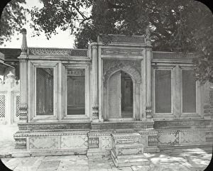 India - Marble screen in Miss Jehangirs Tomb, Delhi India - Marble screen in Miss Jehangirs Tomb, Delhi