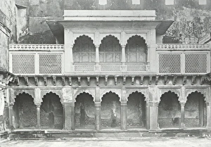 India - Palace in Fort Ba and Tracery Screens India - Palace in Fort Ba and Tracery Screens