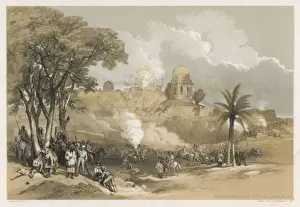 Multan Siege Print: North Side Assault