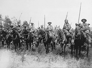 Indian Cavalry await the order to advance, Western Front Indian Cavalry await the order to advance, Western Front