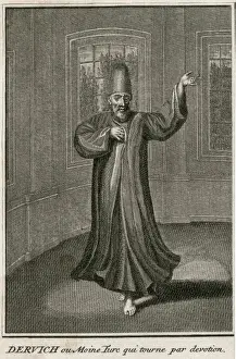 18th Century Indian Art Prints: Indian Dervish