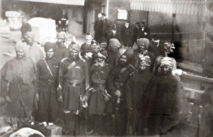 Indian soldiers at Portsmouth Dock Yard Indian soldiers at Portsmouth Dock Yard