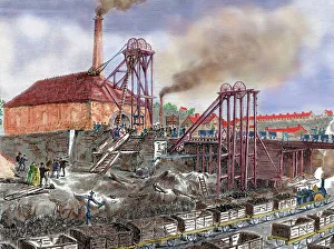 Industrial Revolution. England. Mining Industrial Revolution. England. Mining