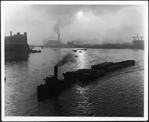 London Waterfront Scenes Prints: The Industrial Thames