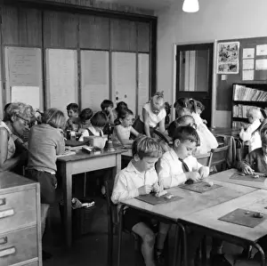 Education In The 70s Prints: Infants Class / 1973