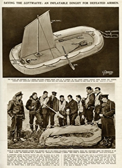 Inflatable German dinghy by G. H. Davis Inflatable German dinghy by G. H. Davis