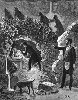 Freemason Initiation Ceremony Prints: Initiation Ceremony
