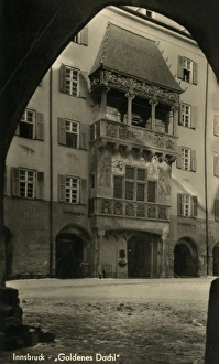Innsbruck, Austria - the Goldenes Dachl (Golden Roof) Innsbruck, Austria - the Goldenes Dachl (Golden Roof)