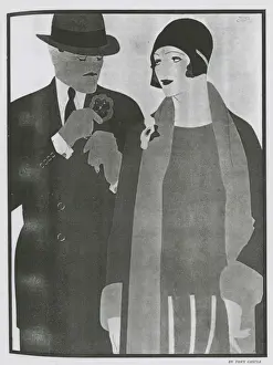 Art Deco Fashion Illustration Prints: (insert)