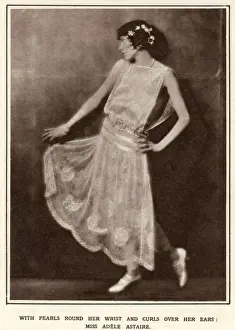 Vintage Flapper Dancer Print by Mary Evans