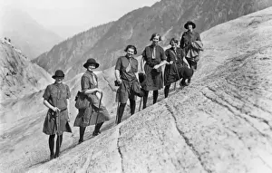 Vintage Mountain Scenery Prints: (insert)