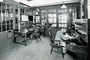 Inside the Control Tower, Croydon Airport Inside the Control Tower, Croydon Airport