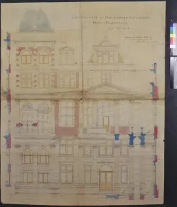Inst. Of Mechanical Engineers Prints: IMechE Building North Elevation Print, Storey's Gate