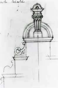 1897 IMechE Gable Print, North Front