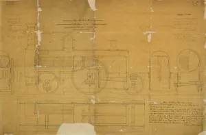 Steam Engine Railway Prints: LNWR express passenger engine