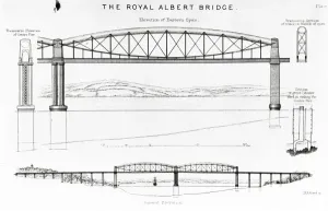 Royal Albert Bridge Prints: Royal Albert bridge eng