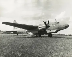 British Engineering Innovations Prints: Vickers Warwick at Luton