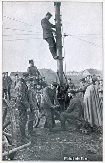 Installation - Field Telephone System - WW1 - Western Front Installation - Field Telephone System - WW1 - Western Front