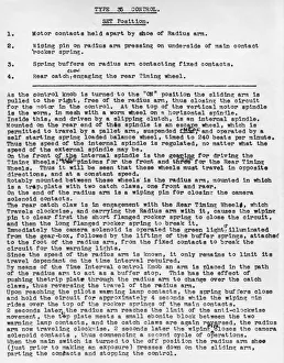 Instructions for Control of Aerial Photography Camera Ty? Instructions for Control of Aerial Photography Camera Ty?