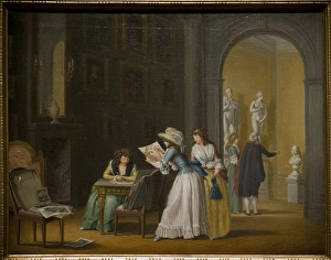 Interior from an Art Collection by Pehr Hillestrom the Interior from an Art Collection by Pehr Hillestrom the